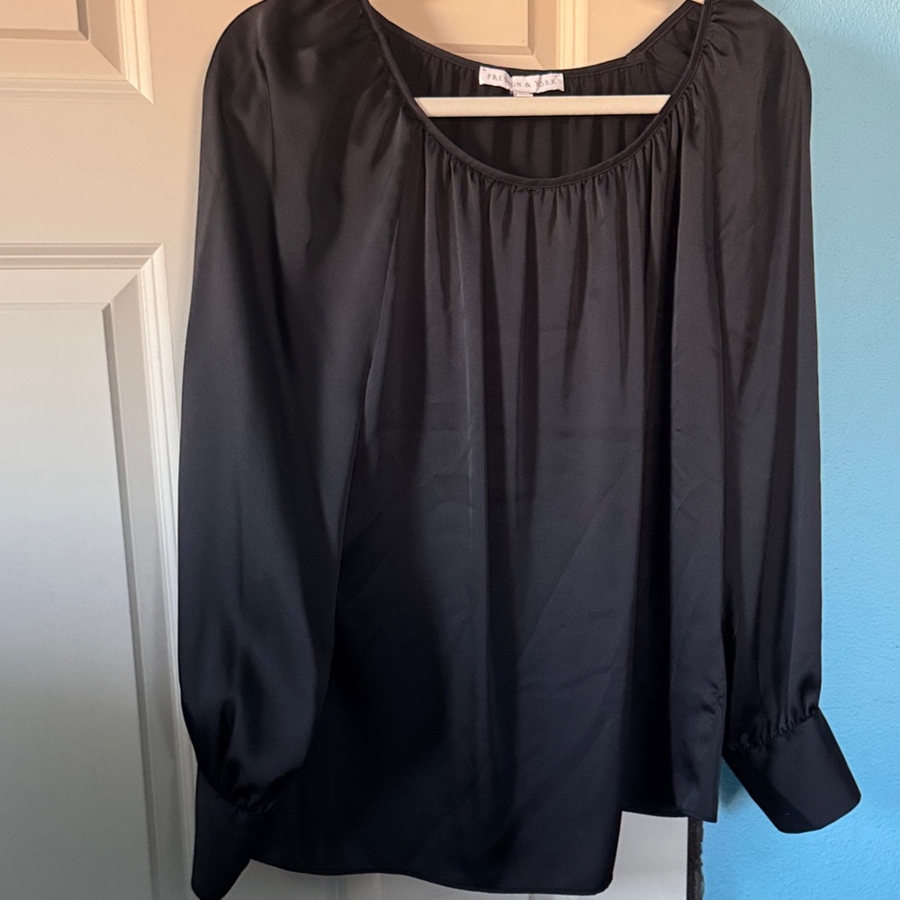 Preston & York Black Blouse